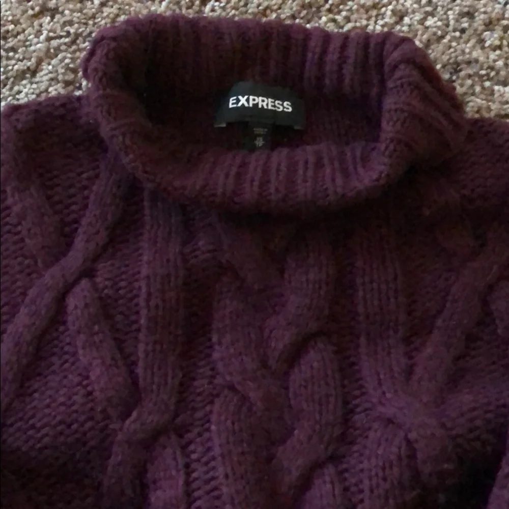 Mock neck sweater
